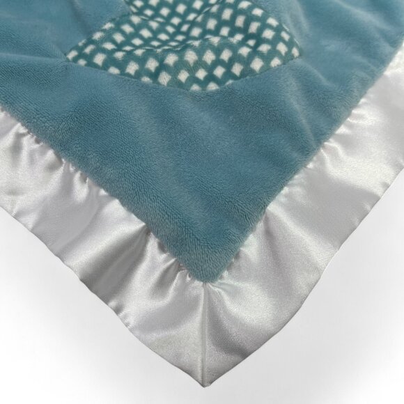 Demitri Dragon Snuggler Lovey Satin Trim Blanket Wings Fleece Plush Stuffed - Picture 6 of 11